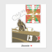Sticker ROBERT IRIBARNE (Ikurrina) (Feuille)