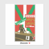 Sticker ROBERT IRIBARNE (Ikurrina) (Feuille)