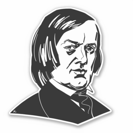 Sticker Robert Schumann (Devant)