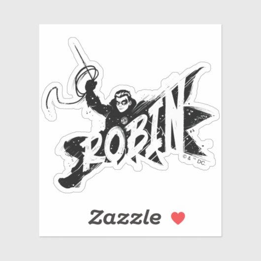 Sticker Robin Ink Nom de la brosse (Feuille)