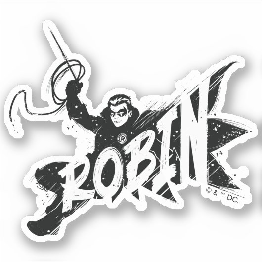 Sticker Robin Ink Nom de la brosse (Devant)