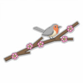 Sticker Robin sur Sakura (Devant)