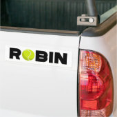 Sticker Robin Tennis Bumper (Sur camion)