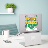 Sticker Robinson Family Crest (Ordinateur portable sur le bureau)