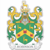Sticker Robinson Family Crest (Devant)