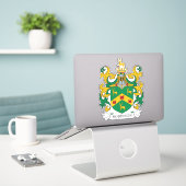 Sticker Robinson Family Crest (Ordinateur portable sur le bureau)