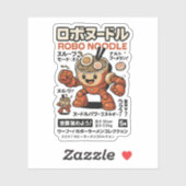 Sticker Robo Noddle (Feuille)