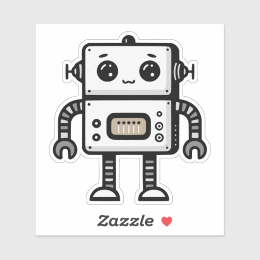Sticker Robot (Feuille)