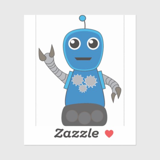 Sticker Robot (Feuille)