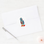 STICKER ROBOT RETRO (Enveloppe)