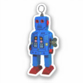 STICKER ROBOT ROUGE (Recto)