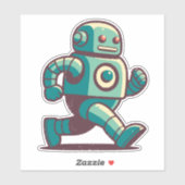 Sticker Robot Runner (Feuille)