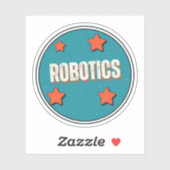 Sticker Robotique (Feuille)