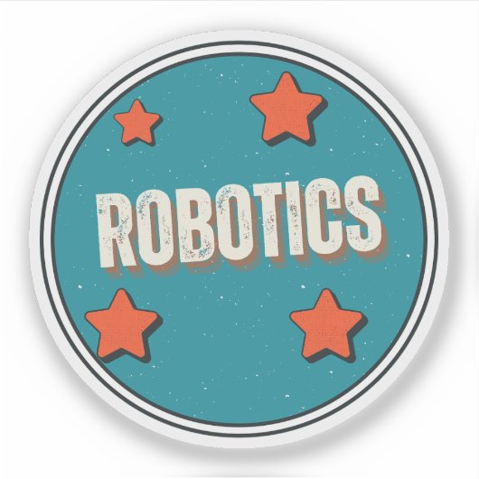 Sticker Robotique (Devant)