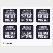 Sticker Rock Band Bar Mitzvah en noir (Feuille)