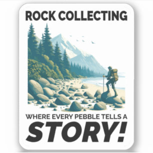 Sticker Rock Collecte de minéraux Collector Géologie