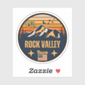 Sticker Rock Valley, Iowa (Feuille)