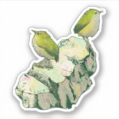 Sticker Rock Wen birds Nouvelle-Zélande (Devant)