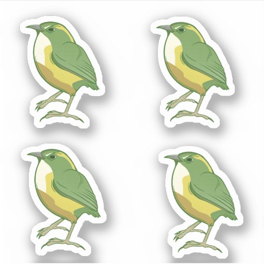 Sticker Rock Wren (Devant)
