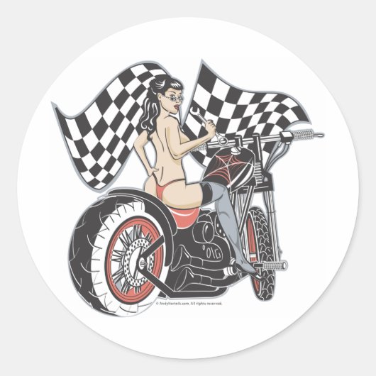 Sticker Rockabilly (Devant)