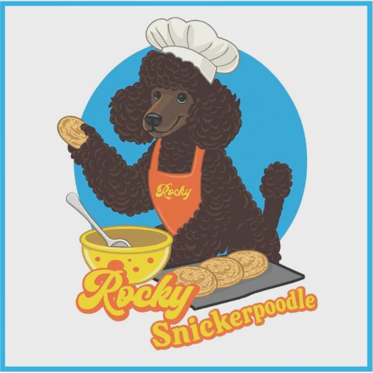 Sticker Rocky Snickerpoodle (Devant)