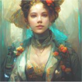 Sticker Rococo Future Imaginaire Sci-Fi (Devant)