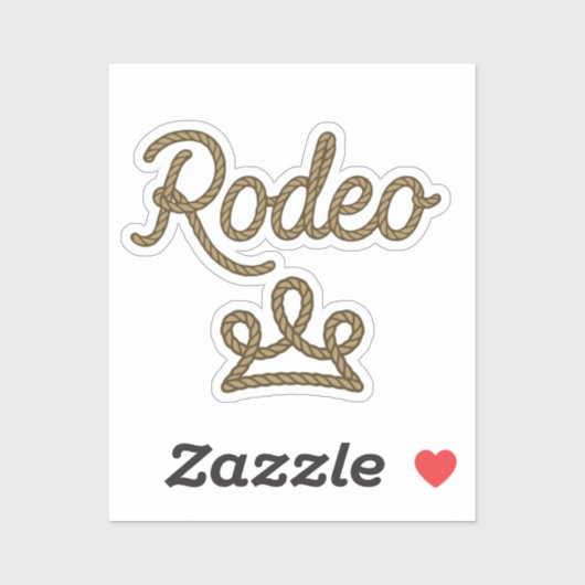 Sticker Rodeo Princess Pays Ouest Tiara Crown (Feuille)