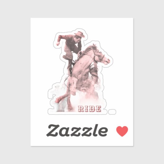 Sticker Rodeo Ride (Feuille)