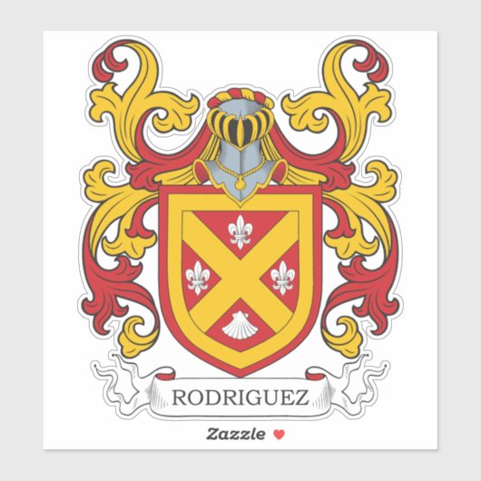 Sticker Rodriguez Family Crest (Feuille)