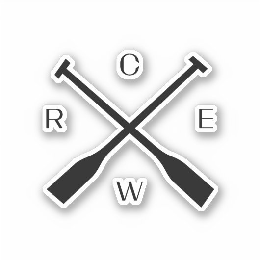 Sticker roeipersoneel (Voorkant)
