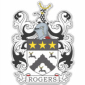 Sticker Rogers Family Crest (Devant)