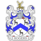 Sticker Rogers Family Crest (Devant)