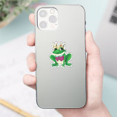 Sticker Roi de grenouille (Téléphone)