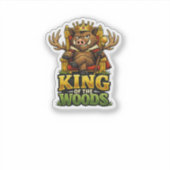 Sticker Roi de la Forêt (Devant)