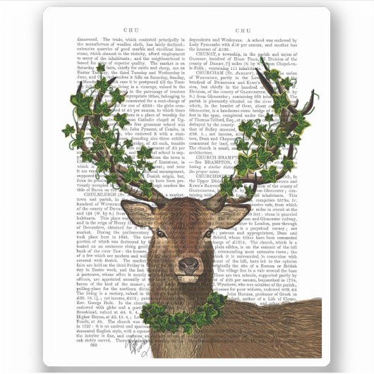 Sticker Roi vert (Devant)