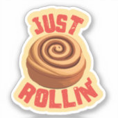 Sticker Rollin' Cinnamon Roll (Recto)