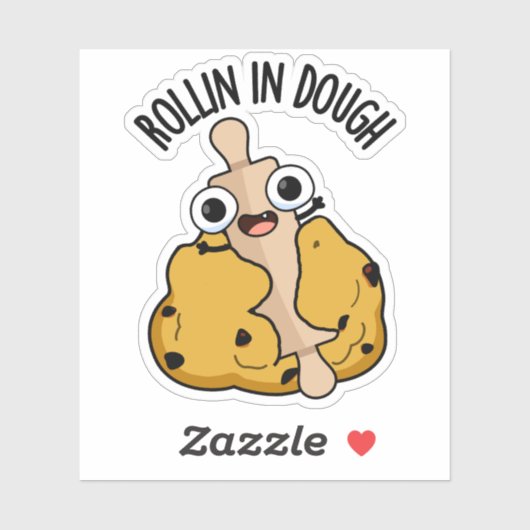 Sticker Rollin Dans Un Pâte À Cuisson Douteuse (Feuille)