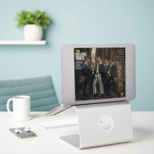 Sticker Rolling Tones : une parodie (Ordinateur portable sur le bureau)
