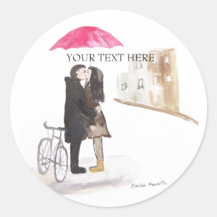 Sticker Romance bruiloft