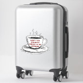 Sticker Romantic Field Flowers Lovers (Sur valise)