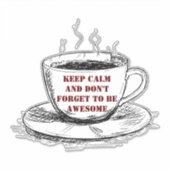 Sticker Romantic Field Flowers Lovers (Devant)