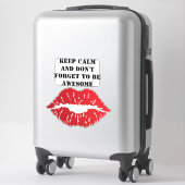 Sticker Romantic Field Flowers Lovers (Sur valise)