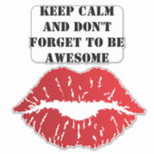 Sticker Romantic Field Flowers Lovers (Devant)