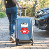 Sticker Romantic Field Flowers Lovers (Valise Insitu)