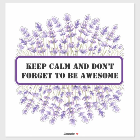 Sticker Romantic Field Flowers Lovers (Feuille)