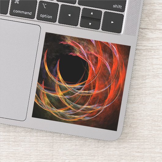 Sticker Rompre le cercle de l'art Abstrait (Détail)