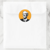 Sticker Ron Paul Round (Sac)