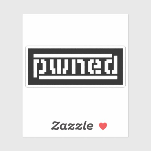 Sticker rond (Feuille)