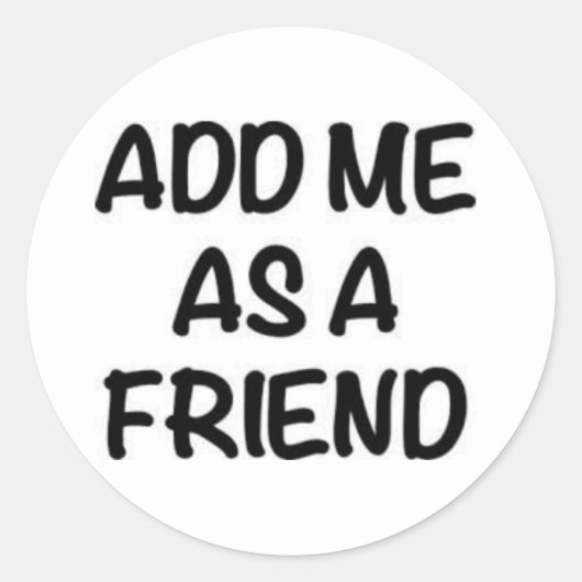 Sticker rond (Devant)