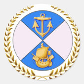 Sticker rond (Devant)